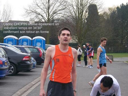 dommage pour c�dric qui avait mal pris le d�part